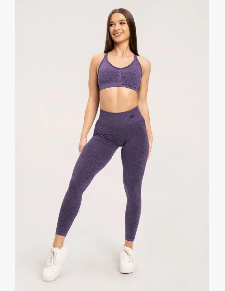Gym Glamour Leggings seamless deep push up plummer • Nebshop.cz