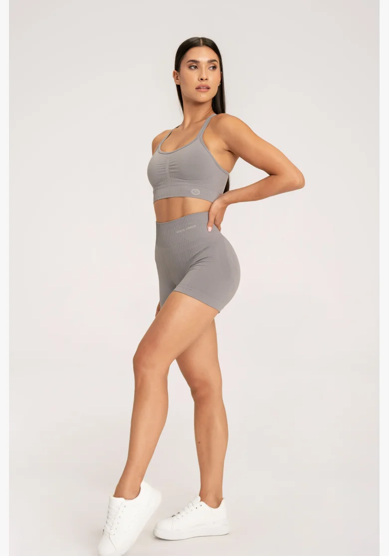 Gym Glamour Pantaloni push up 2.0 ghost grey • Nebshop.cz