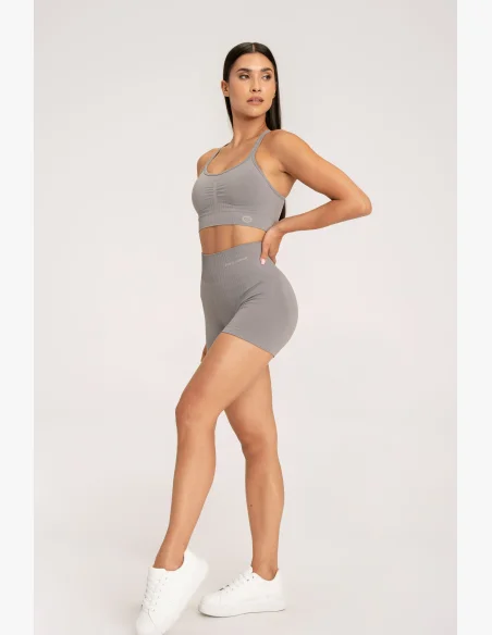 Gym Glamour Pantaloni push up 2.0 ghost grey • Nebshop.cz