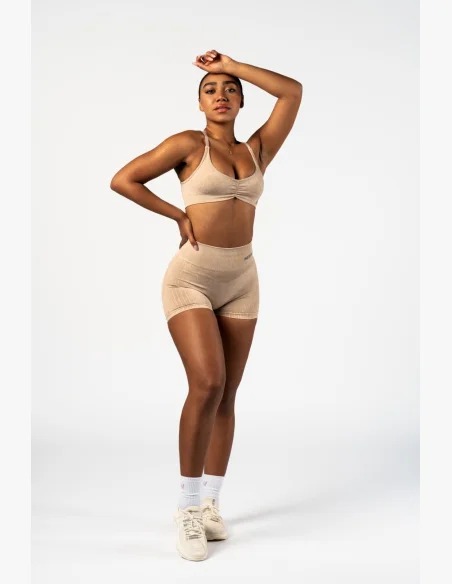 NEBBIA • NEBBIA Pantaloni push-up senza cuciture con vita alta TOTALLY SEAMLESS crema • Nebshop.it