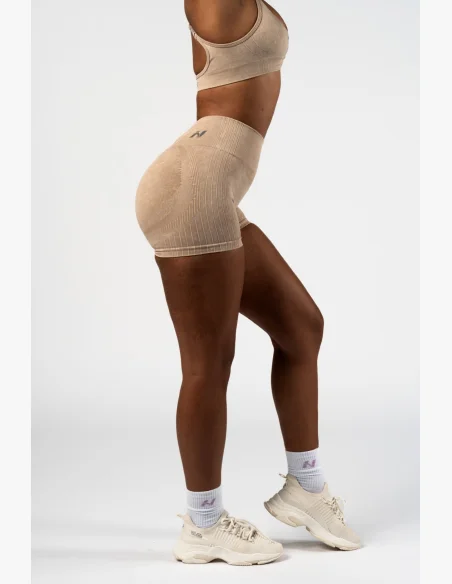 NEBBIA • NEBBIA Pantaloni push-up senza cuciture con vita alta TOTALLY SEAMLESS crema • Nebshop.it