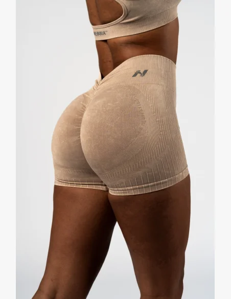 NEBBIA • NEBBIA Pantaloni push-up senza cuciture con vita alta TOTALLY SEAMLESS crema • Nebshop.it