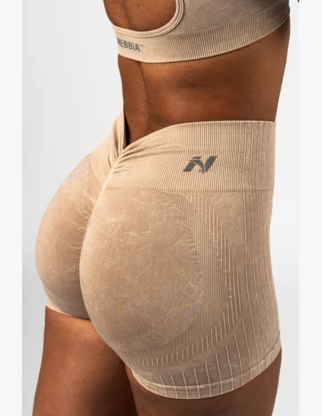 NEBBIA • NEBBIA Pantaloni push-up senza cuciture con vita alta TOTALLY SEAMLESS crema • Nebshop.it