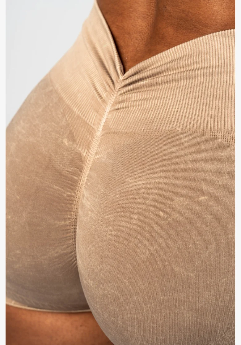 NEBBIA • NEBBIA Pantaloni push-up senza cuciture con vita alta TOTALLY SEAMLESS crema • Nebshop.it