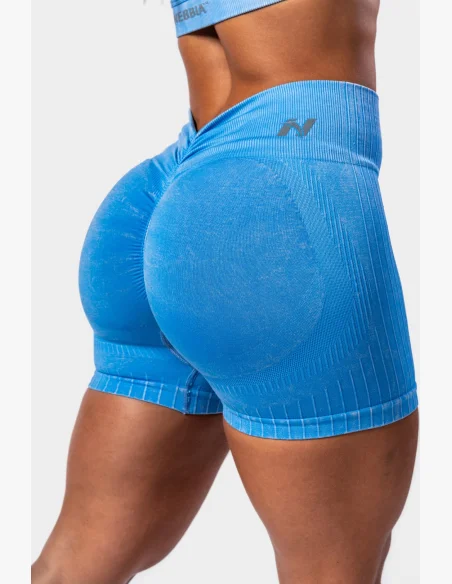 NEBBIA • NEBBIA Pantaloni push-up senza cuciture a vita alta TOTALLY SEAMLESS blu • Nebshop.cz