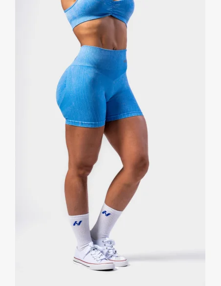 NEBBIA • NEBBIA Pantaloni push-up senza cuciture a vita alta TOTALLY SEAMLESS blu • Nebshop.cz
