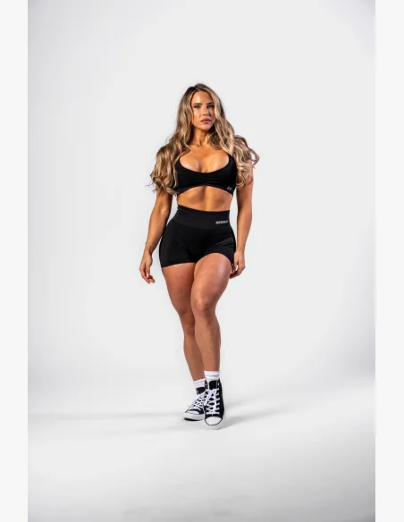 NEBBIA • NEBBIA Pantaloni push-up senza cuciture con vita alta TOTALLY SEAMLESS neri • Nebshop.cz