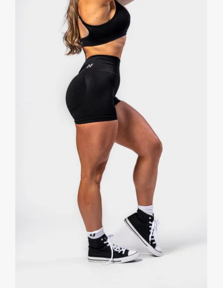 NEBBIA • NEBBIA Pantaloni push-up senza cuciture con vita alta TOTALLY SEAMLESS neri • Nebshop.cz