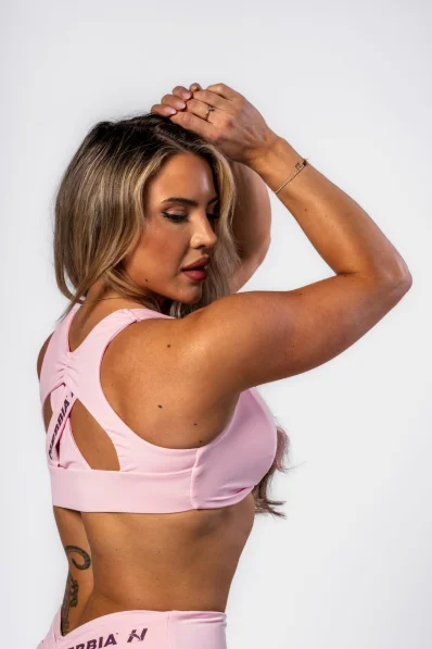 NEBBIA • NEBBIA Brassière sportiva STRONG BEAUTY rosa • Nebshop.it 2
