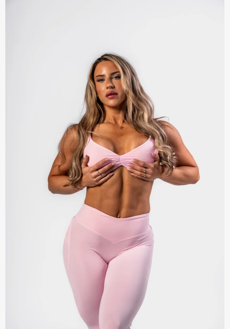 NEBBIA • NEBBIA Brassière sportiva STRONG BEAUTY rosa • Nebshop.it