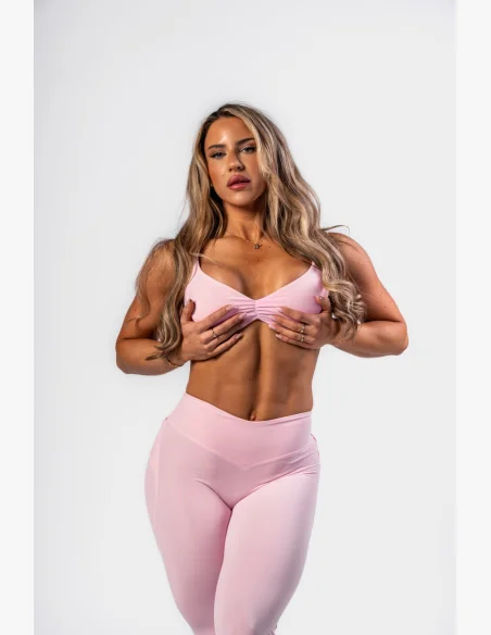 NEBBIA • NEBBIA Brassière sportiva STRONG BEAUTY rosa • Nebshop.it