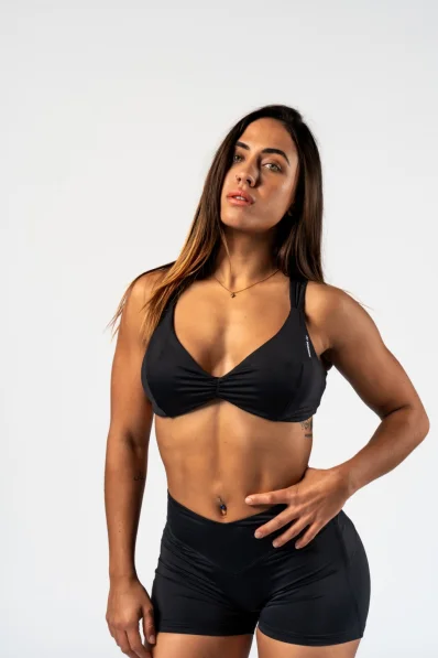 NEBBIA • NEBBIA Reggiseno sportivo STRONG BEAUTY nero • Nebshop.cz