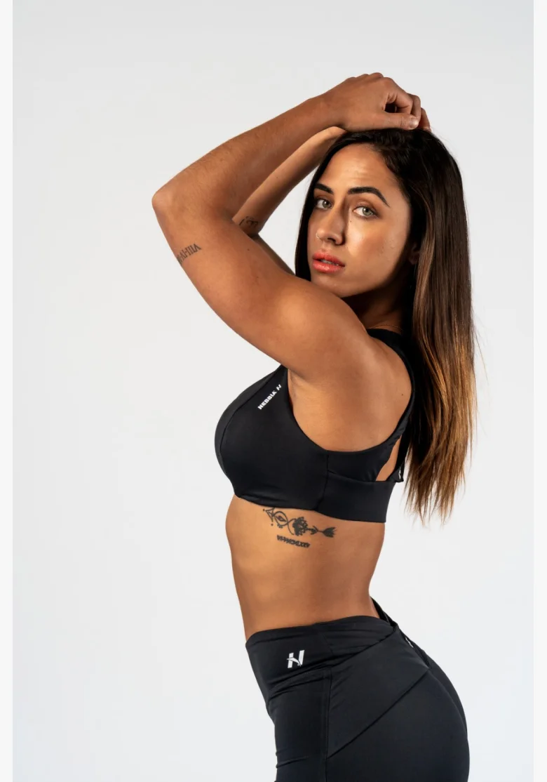 NEBBIA • NEBBIA Reggiseno sportivo STRONG BEAUTY nero • Nebshop.cz