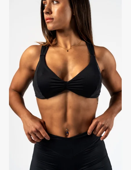 NEBBIA • NEBBIA Reggiseno sportivo STRONG BEAUTY nero • Nebshop.cz