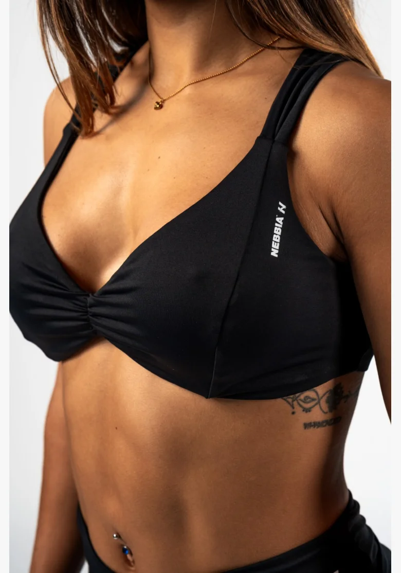 NEBBIA • NEBBIA Reggiseno sportivo STRONG BEAUTY nero • Nebshop.cz