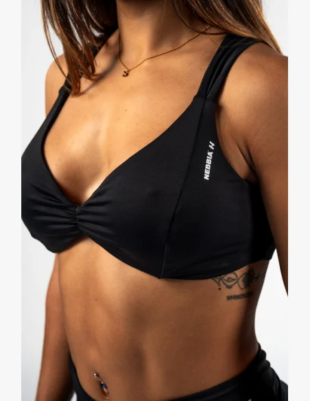 NEBBIA • NEBBIA Reggiseno sportivo STRONG BEAUTY nero • Nebshop.cz