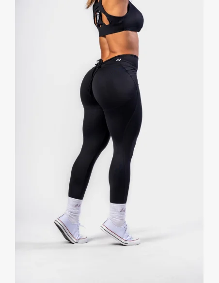 NEBBIA • NEBBIA Leggings modellanti con lacci STRONG BEAUTY neri • Nebshop.cz