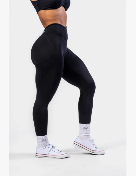 NEBBIA • NEBBIA Leggings modellanti con lacci STRONG BEAUTY neri • Nebshop.cz