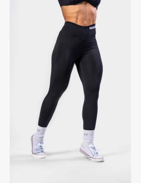 NEBBIA • NEBBIA Leggings modellanti con lacci STRONG BEAUTY neri • Nebshop.cz