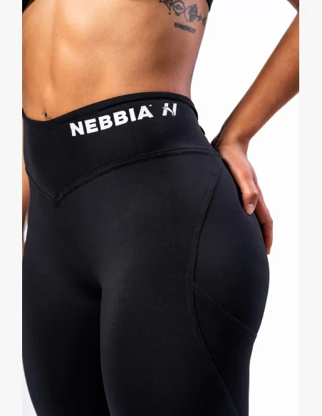 NEBBIA • NEBBIA Leggings modellanti con lacci STRONG BEAUTY neri • Nebshop.cz
