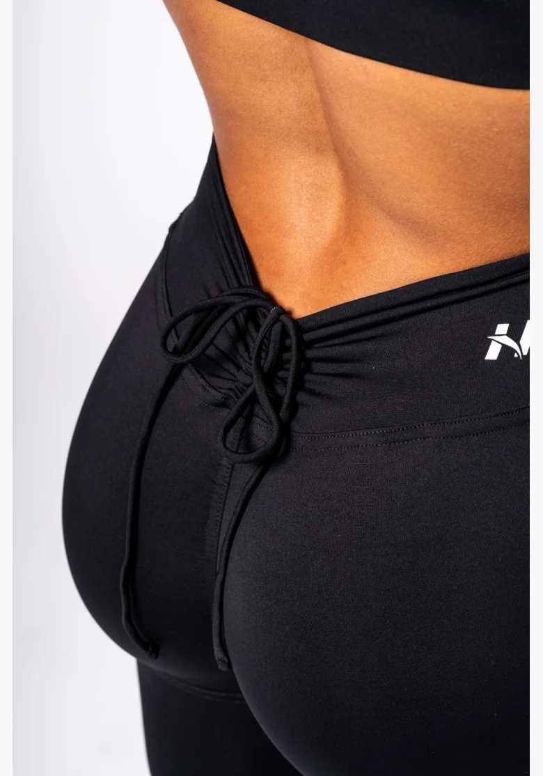 NEBBIA • NEBBIA Leggings modellanti con lacci STRONG BEAUTY neri • Nebshop.cz