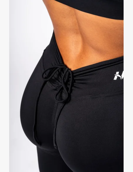 NEBBIA • NEBBIA Leggings modellanti con lacci STRONG BEAUTY neri • Nebshop.cz
