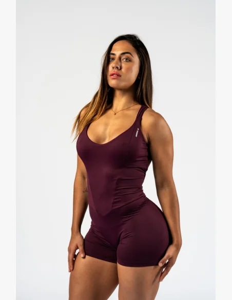 NEBBIA • NEBBIA Body modellante fitness STRONG BEAUTY bordeaux • Nebshop.it