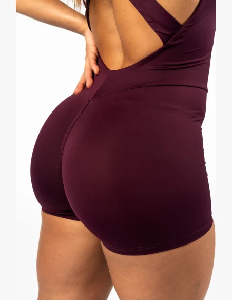 NEBBIA • NEBBIA Body modellante fitness STRONG BEAUTY bordeaux • Nebshop.it