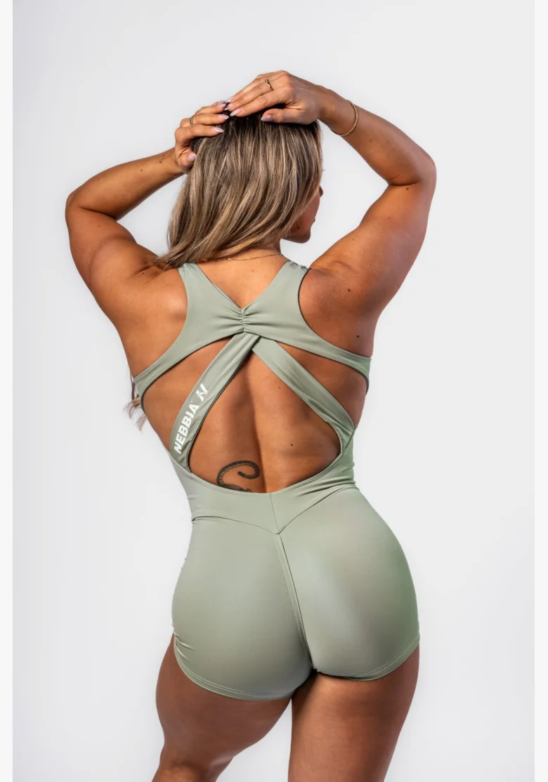 NEBBIA • NEBBIA Body shaping fitness STRONG BEAUTY verde chiaro • Nebshop.cz