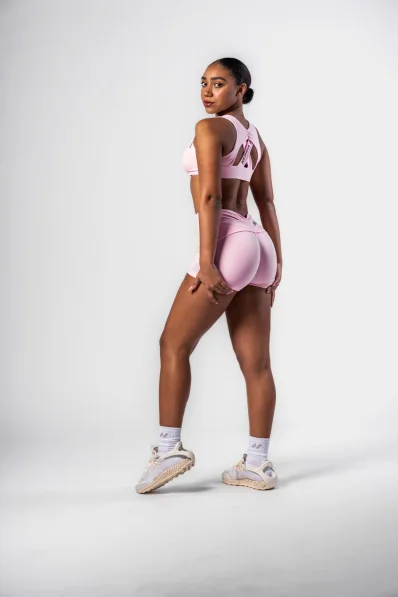 NEBBIA • NEBBIA Pantaloni modellanti con vita a V STRONG BEAUTY rosa • Nebshop.cz 2