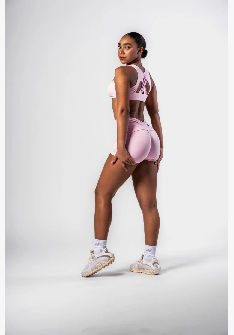 NEBBIA • NEBBIA Pantaloni modellanti con vita a V STRONG BEAUTY rosa • Nebshop.cz