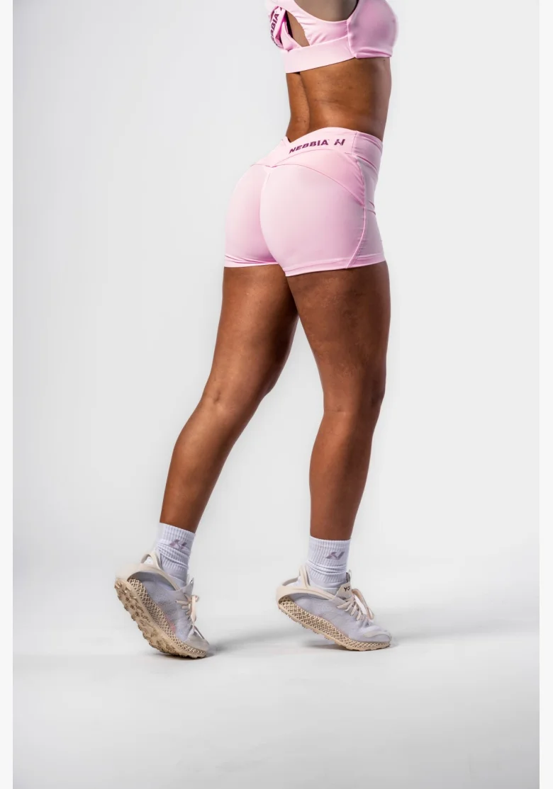 NEBBIA • NEBBIA Pantaloni modellanti con vita a V STRONG BEAUTY rosa • Nebshop.cz