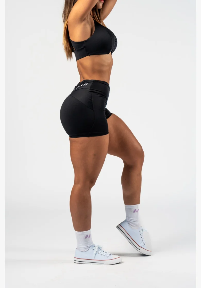 NEBBIA • NEBBIA Pantaloni modellanti con vita a V STRONG BEAUTY neri • Nebshop.cz