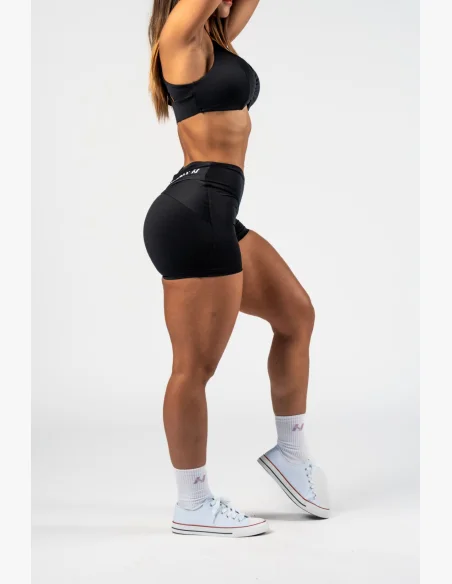 NEBBIA • NEBBIA Pantaloni modellanti con vita a V STRONG BEAUTY neri • Nebshop.cz