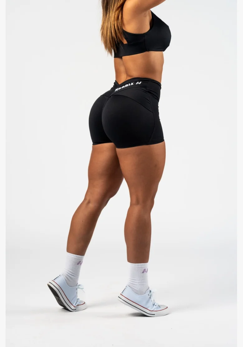 NEBBIA • NEBBIA Pantaloni modellanti con vita a V STRONG BEAUTY neri • Nebshop.cz