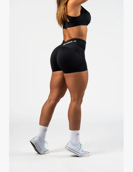 NEBBIA • NEBBIA Pantaloni modellanti con vita a V STRONG BEAUTY neri • Nebshop.cz
