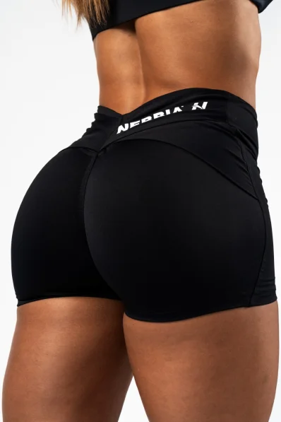 NEBBIA • NEBBIA Pantaloni modellanti con vita a V STRONG BEAUTY neri • Nebshop.cz