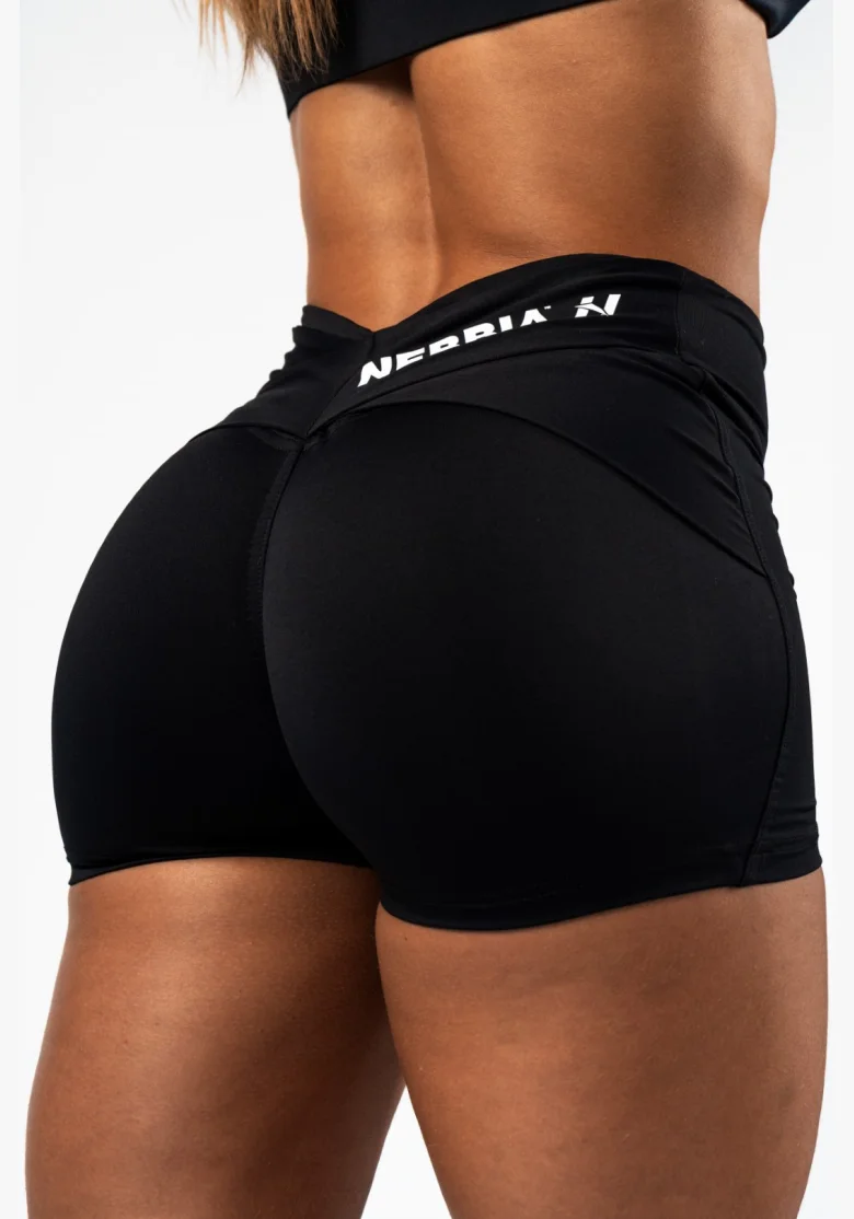 NEBBIA • NEBBIA Pantaloni modellanti con vita a V STRONG BEAUTY neri • Nebshop.cz