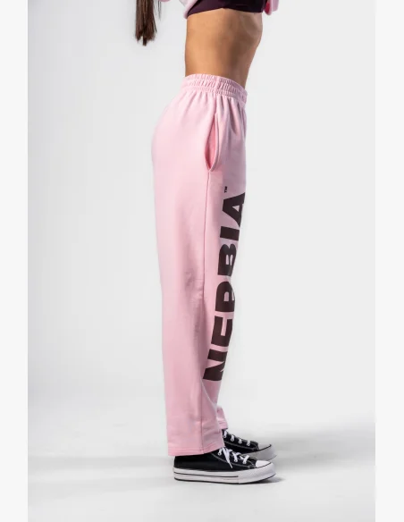 NEBBIA • NEBBIA Pantaloni baggy boyfriend rosa • Nebshop.cz