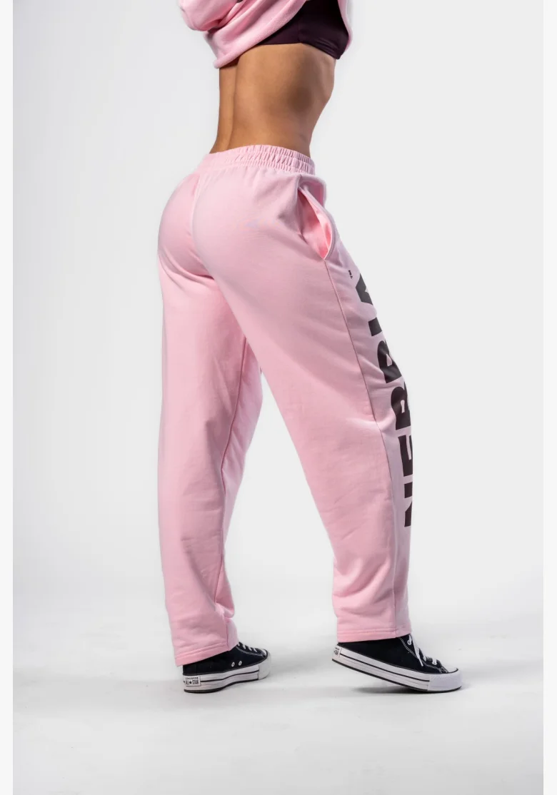 NEBBIA • NEBBIA Pantaloni baggy boyfriend rosa • Nebshop.cz