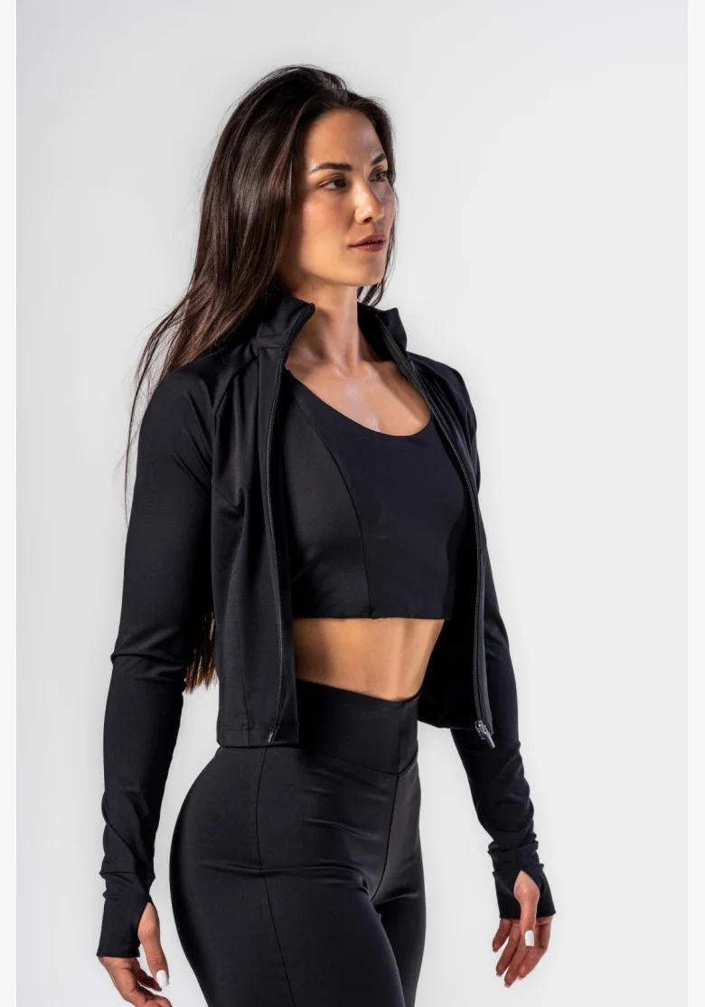NEBBIA • NEBBIA Deni x NEBBIA Fitness tracktop con zip • Nebshop.cz