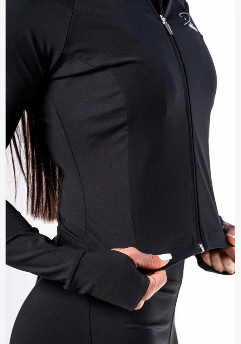 NEBBIA • NEBBIA Deni x NEBBIA Fitness tracktop con zip • Nebshop.cz