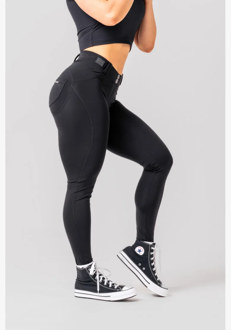 NEBBIA • NEBBIA Bubble Butt leggings 2.0 MAXIMUM PUSH-UP nere • Nebshop.cz