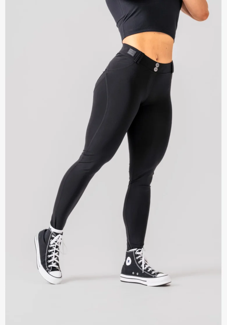 NEBBIA • NEBBIA Bubble Butt leggings 2.0 MAXIMUM PUSH-UP nere • Nebshop.cz