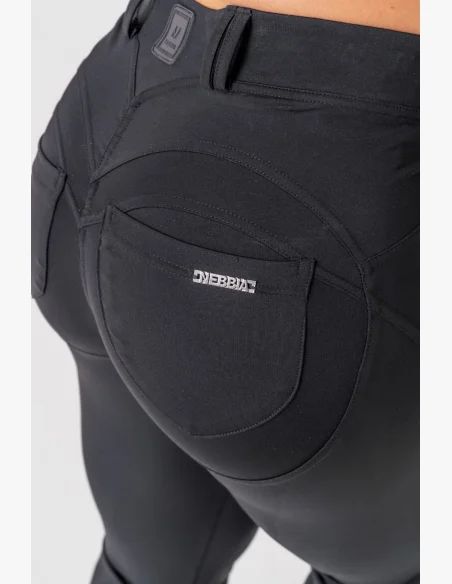NEBBIA • NEBBIA Bubble Butt leggings 2.0 MAXIMUM PUSH-UP nere • Nebshop.cz