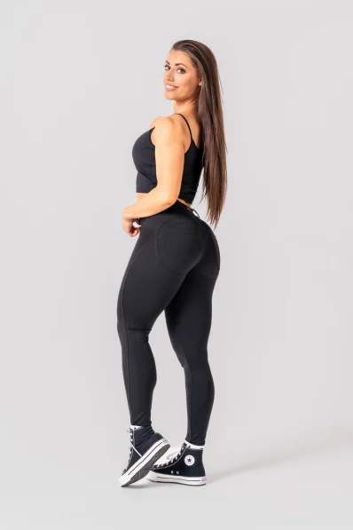 NEBBIA • NEBBIA Bubble Butt leggings 2.0 MAXIMUM PUSH-UP nere • Nebshop.cz