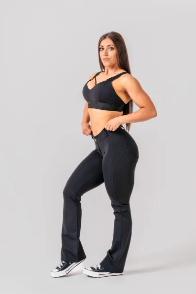 NEBBIA • NEBBIA Leggings Flared Bubble Butt 2.0 POWER LIFT neri • NebShop