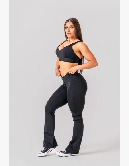 NEBBIA • NEBBIA Leggings Flared Bubble Butt 2.0 POWER LIFT neri • NebShop