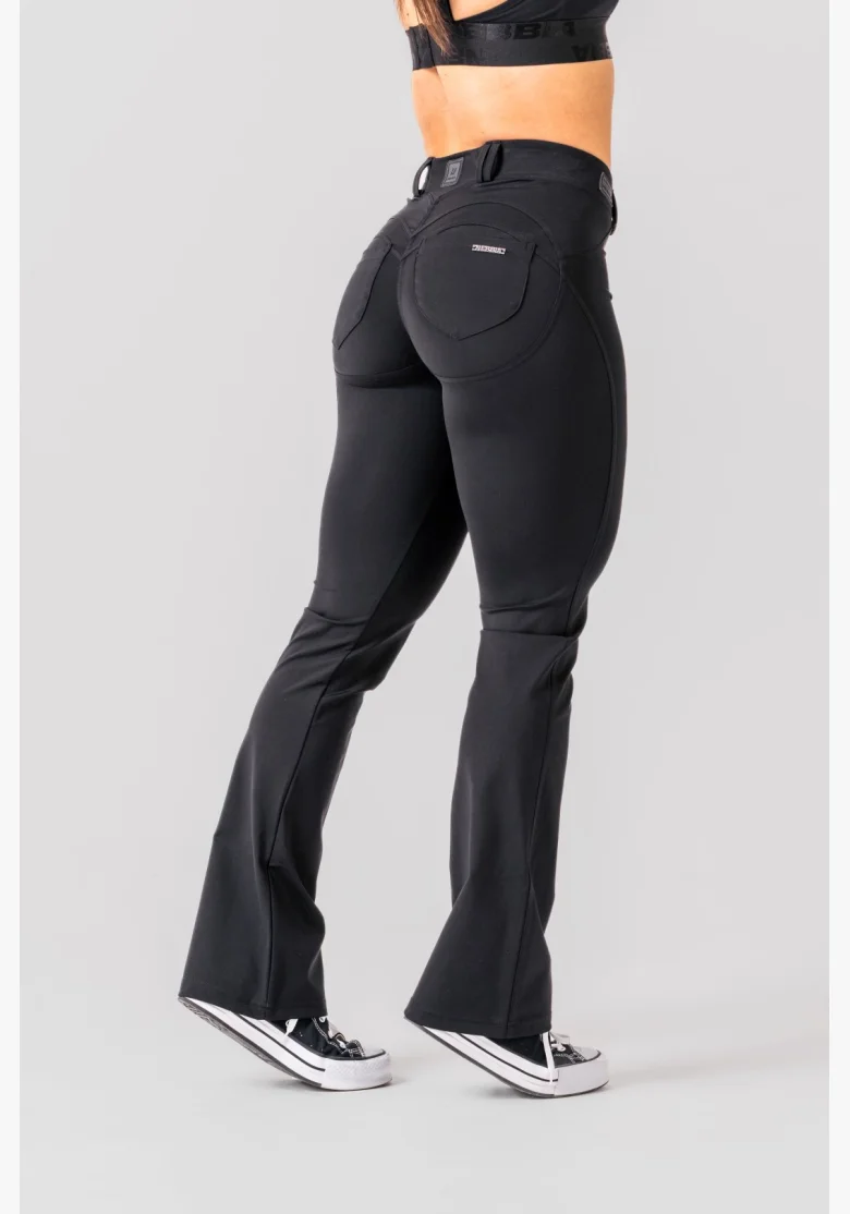 NEBBIA • NEBBIA Leggings Flared Bubble Butt 2.0 POWER LIFT neri • NebShop
