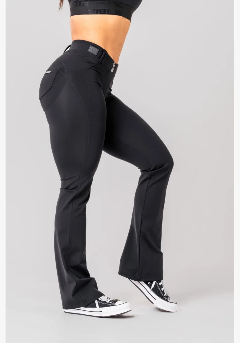 NEBBIA • NEBBIA Leggings Flared Bubble Butt 2.0 POWER LIFT neri • NebShop